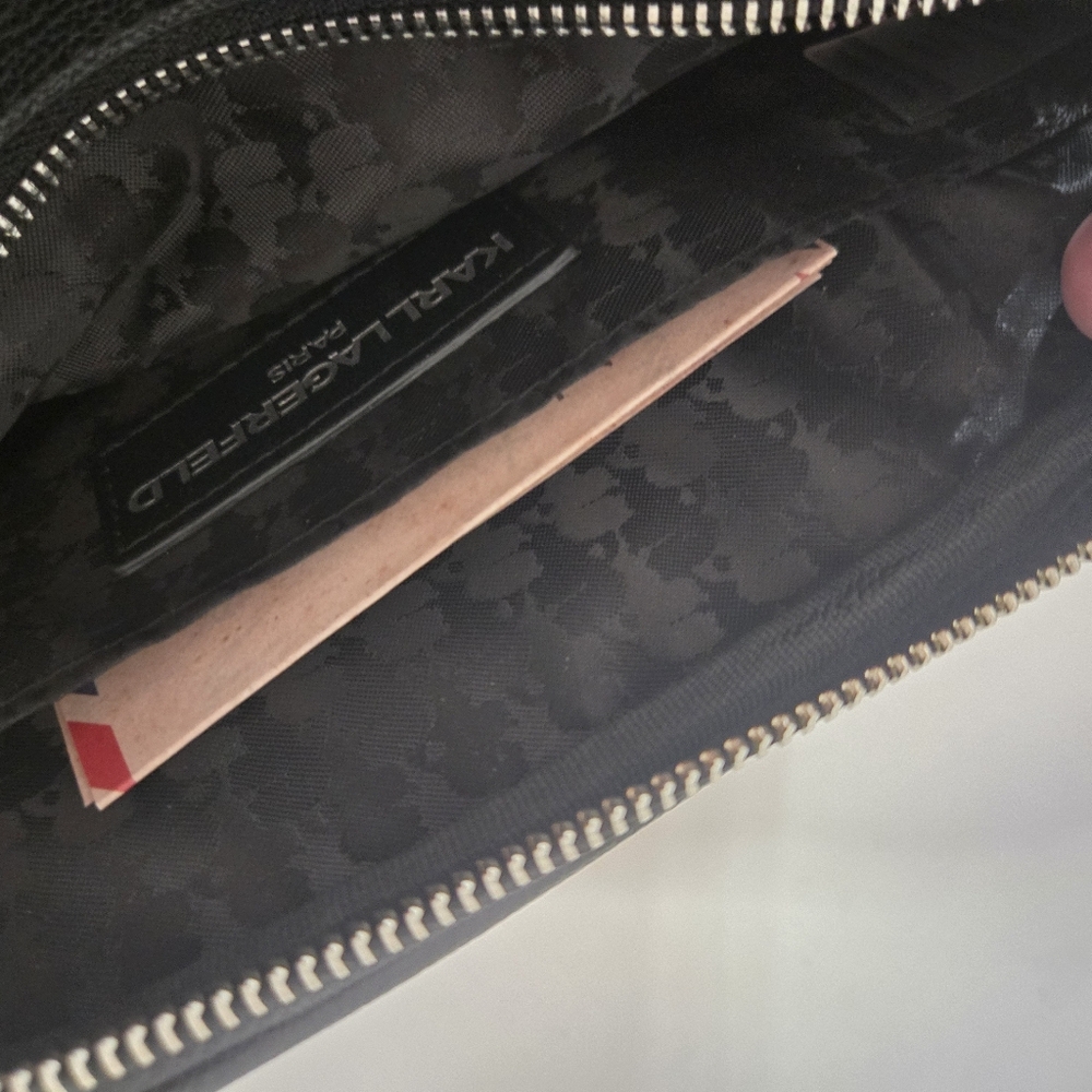 Karl Lagerfeld Black Crossbody Bag - Picture 8 of 12